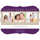 Purple Blissful Love Photo Save the Date Cards Image 3 of 6